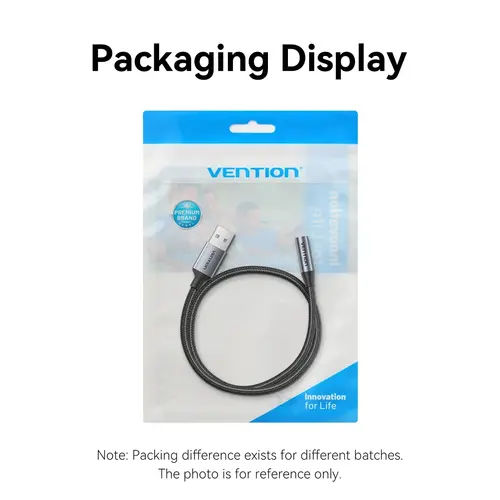 Vention външна звукова карта USB Sound card 1-Port 0.25M Gray - CVFHC - image 10