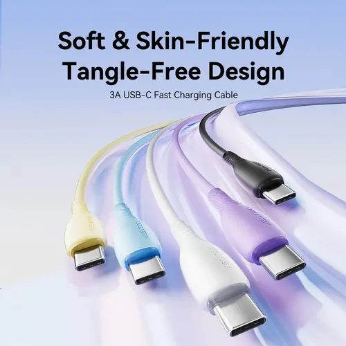 Vention Кабел USB 2.0 A Male to C Male 3A 0.25M Black - CTWBC - image 1