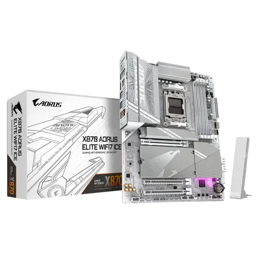 Дънна платка, GIGABYTE GB X870 A ELITE WIFI7 ICE /AM5 - image 4
