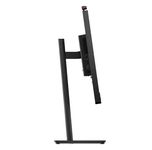 Монитор, Lenovo ThinkVision T27QD-4v 27", IPS, WLED, 2560x1440, 16:9, 4ms, 48Hz - 120Hz, 350 cd/m2, 1500:1, webcam (5MP, IR+RGB), Microphone, Speakers 5Wx2, HDMI, DP, USB hub, RJ45, Tilt, Swivel, Pivot, Height Adjust Stand - image 4