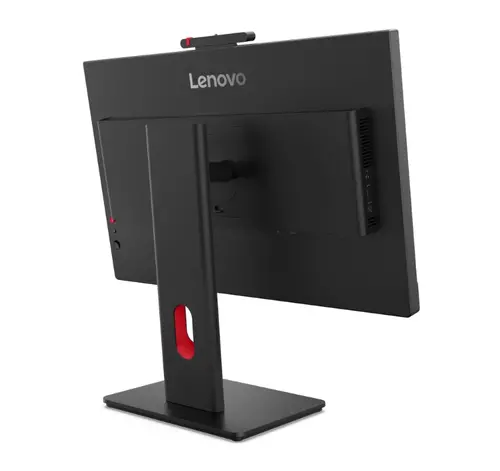 Монитор, Lenovo ThinkVision T27QD-4v 27", IPS, WLED, 2560x1440, 16:9, 4ms, 48Hz - 120Hz, 350 cd/m2, 1500:1, webcam (5MP, IR+RGB), Microphone, Speakers 5Wx2, HDMI, DP, USB hub, RJ45, Tilt, Swivel, Pivot, Height Adjust Stand - image 6