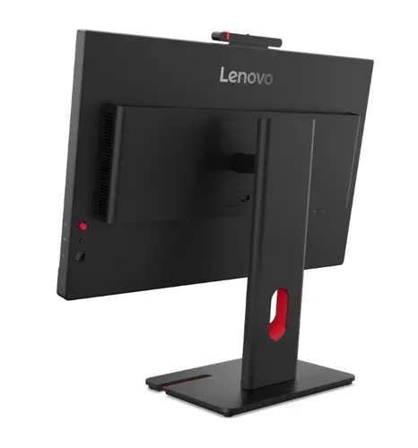 Монитор, Lenovo ThinkVision T27QD-4v 27", IPS, WLED, 2560x1440, 16:9, 4ms, 48Hz - 120Hz, 350 cd/m2, 1500:1, webcam (5MP, IR+RGB), Microphone, Speakers 5Wx2, HDMI, DP, USB hub, RJ45, Tilt, Swivel, Pivot, Height Adjust Stand - image 7