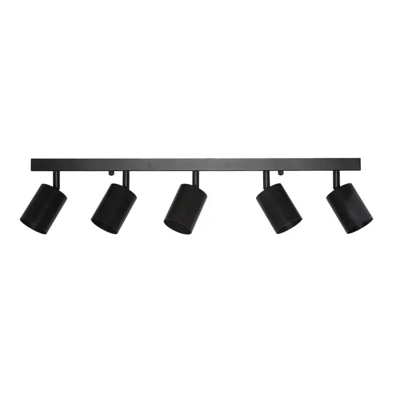 LED ОСВЕТИТЕЛНО ТЯЛО SPOT ELEMENTAL BLACK 5XGU10 BLACK LEDVANCE - image 1