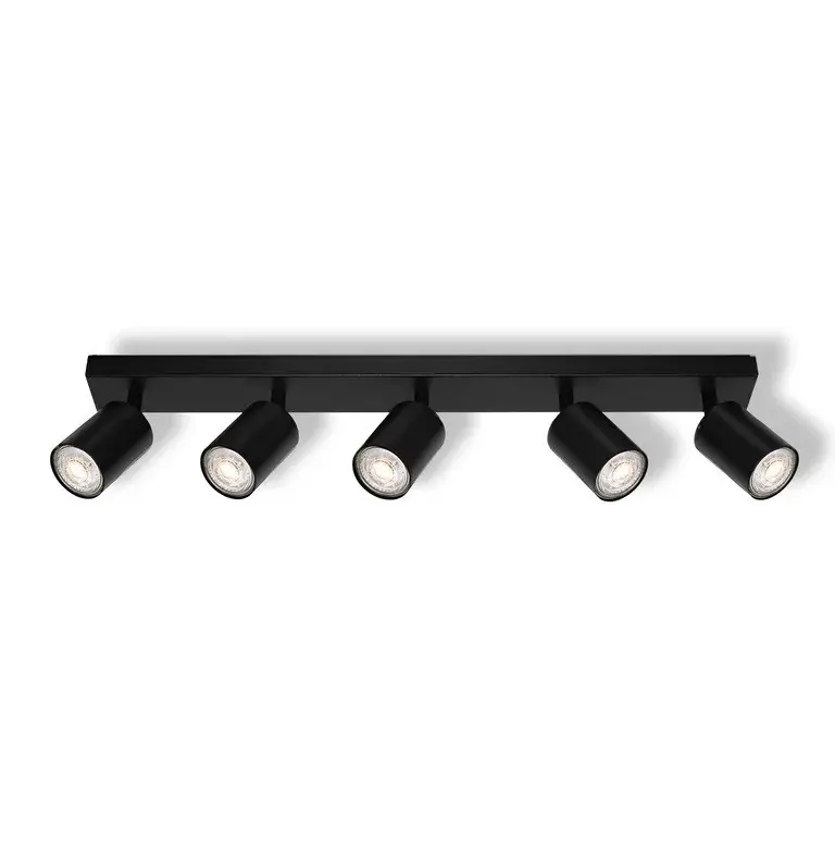 LED ОСВЕТИТЕЛНО ТЯЛО SPOT ELEMENTAL BLACK 5XGU10 BLACK LEDVANCE - image 2