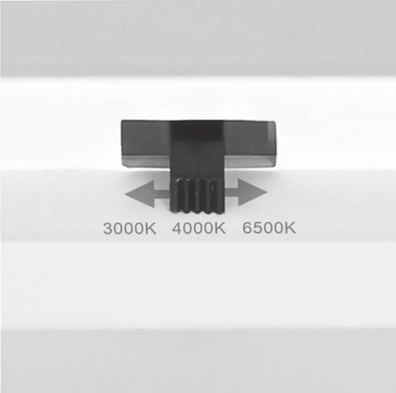КВАДРАТЕН LED ПЛАФОН VL-DL6S-24CW 3K/4K/6.5K 3CCT VIDEX - БЯЛ - image 3