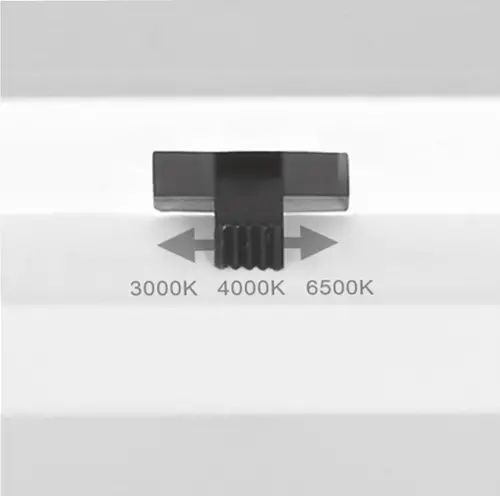 КВАДРАТЕН LED ПЛАФОН VL-DL6S-24CW 3K/4K/6.5K 3CCT VIDEX  - БЯЛ - image 3