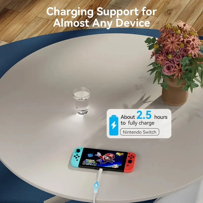 Vention Καλώδιο USB 2.0 Type-C σε Type-C - 1M Λευκό 3A Fast Charge - TAXWF - image 7