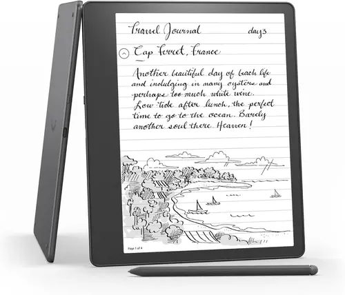 Amazon Kindle Scribe (2022) четец 16GB, 10.2", с включен Basic Pen в комплекта, Сив