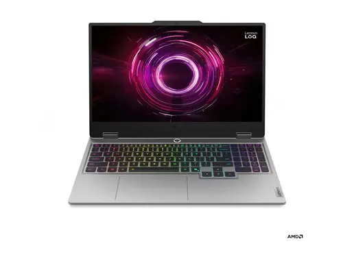 LENOVO LOQ AMD Ryzen 7 250 15.6inch FullHD AG 144Hz 32GB DDR5 512GB PCIe RTX5060 8GB NoOS Luna Grey 3y
