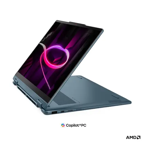 LENOVO Yoga 7 2-in-1 AMD Ryzen AI 7 445 14inch WUXGA OLED 400N HDR Touch 24GB DDR5 1TB W11H Tidal Teal 3y + Pen - image 7