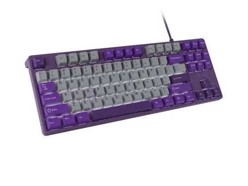 Tastatură, Fury Gaming Keyboard Kanabo K2, US layout, iluminare albă, mecanică, gri-violet - 2