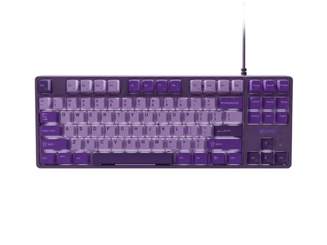 Tastatură, Fury Gaming Keyboard Kanabo K2, US layout, iluminare albă, mecanică, violet