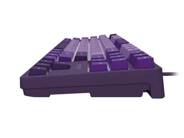 Tastatură, Fury Gaming Keyboard Kanabo K2, US layout, iluminare albă, mecanică, violet - image 3