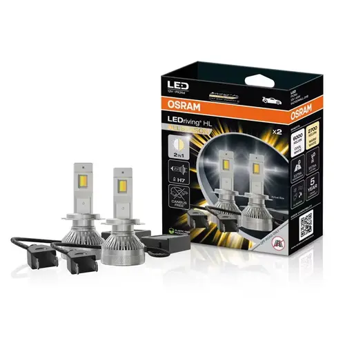 BECURI LED AUTO 64210DWALL H7 LED 45W12V PX26D BOX OSRAM - 1