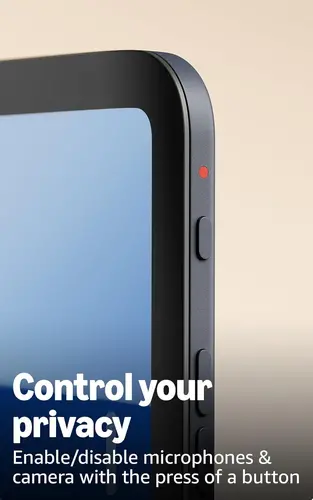 Amazon Echo Show 8 (Gen 4), 8'' дисплей за визуaлизация, 3D-audio, черен - image 2