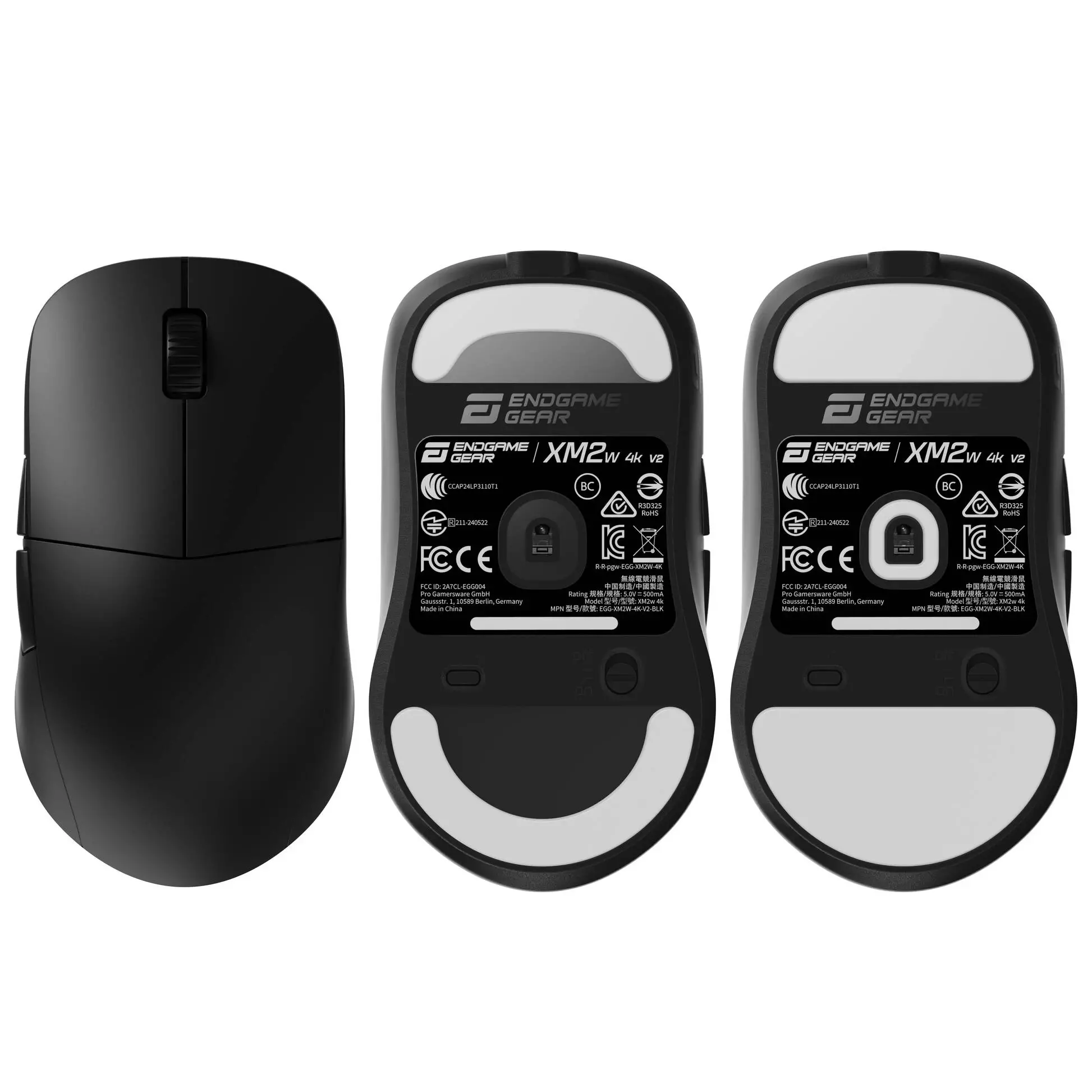 Endgame Gear професионална геймърска мишка XM2w 4K v2 - Wireless Gaming Mouse - Black - image 10