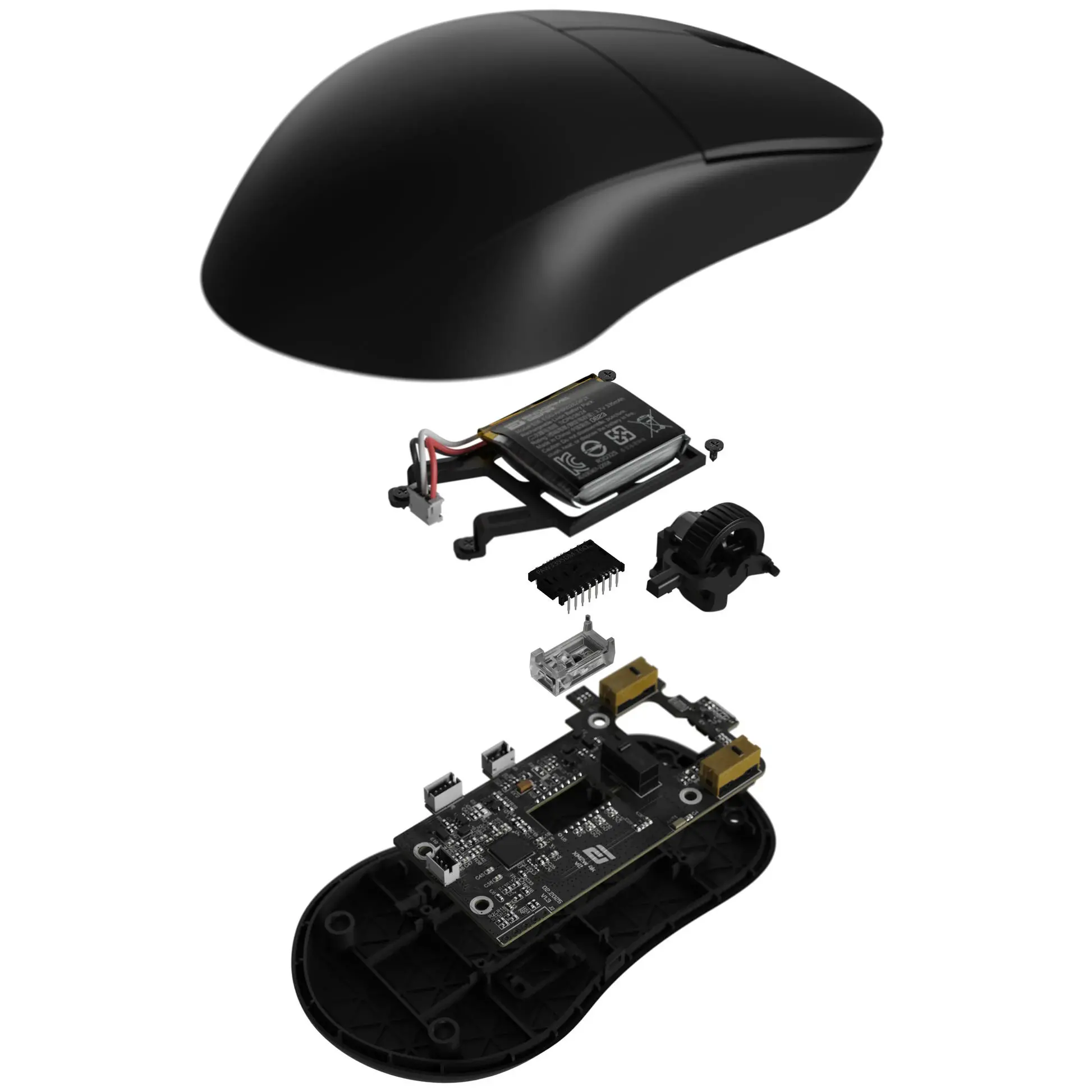 Endgame Gear професионална геймърска мишка XM2w 4K v2 - Wireless Gaming Mouse - Black - image 12