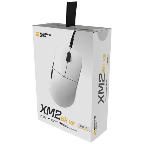 Endgame Gear професионална геймърска мишка XM2 8K v2 - Gaming Mouse - White - image 14