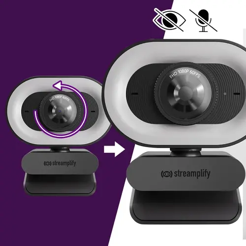 Streamplify стрийминг уеб камера Streaming Web Camera CAM PLUS - 1080p@60FPS, 2MP - SPCW-CLFH221.11 - image 9