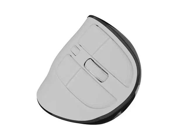 Мишка, Natec Euphonie Vertical Mouse PRO Wireless BT 5.0, 4000DPI Silent, Programmable, White - image 2
