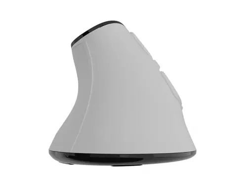 Мишка, Natec Euphonie Vertical Mouse PRO Wireless  BT 5.0, 4000DPI Silent, Programmable, White - image 3
