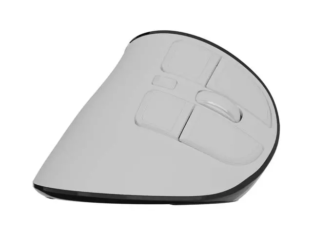 Мишка, Natec Euphonie Vertical Mouse PRO Wireless BT 5.0, 4000DPI Silent, Programmable, White - image 4
