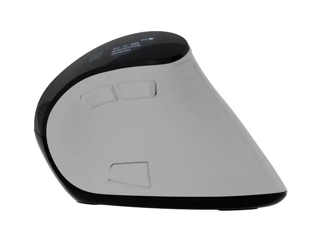 Мишка, Natec Euphonie Vertical Mouse PRO Wireless BT 5.0, 4000DPI Silent, Programmable, White - image 5