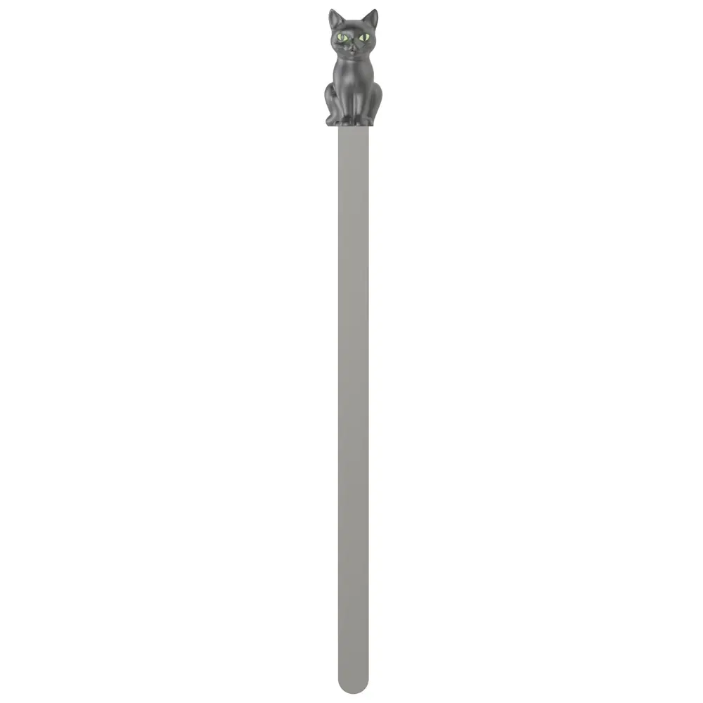 Semn de carte Metalmorphose, Sitting Black Cat