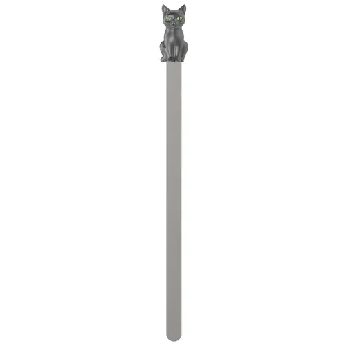 Σελιδοδείκτης Metalmorphose, Sitting Black Cat - 1