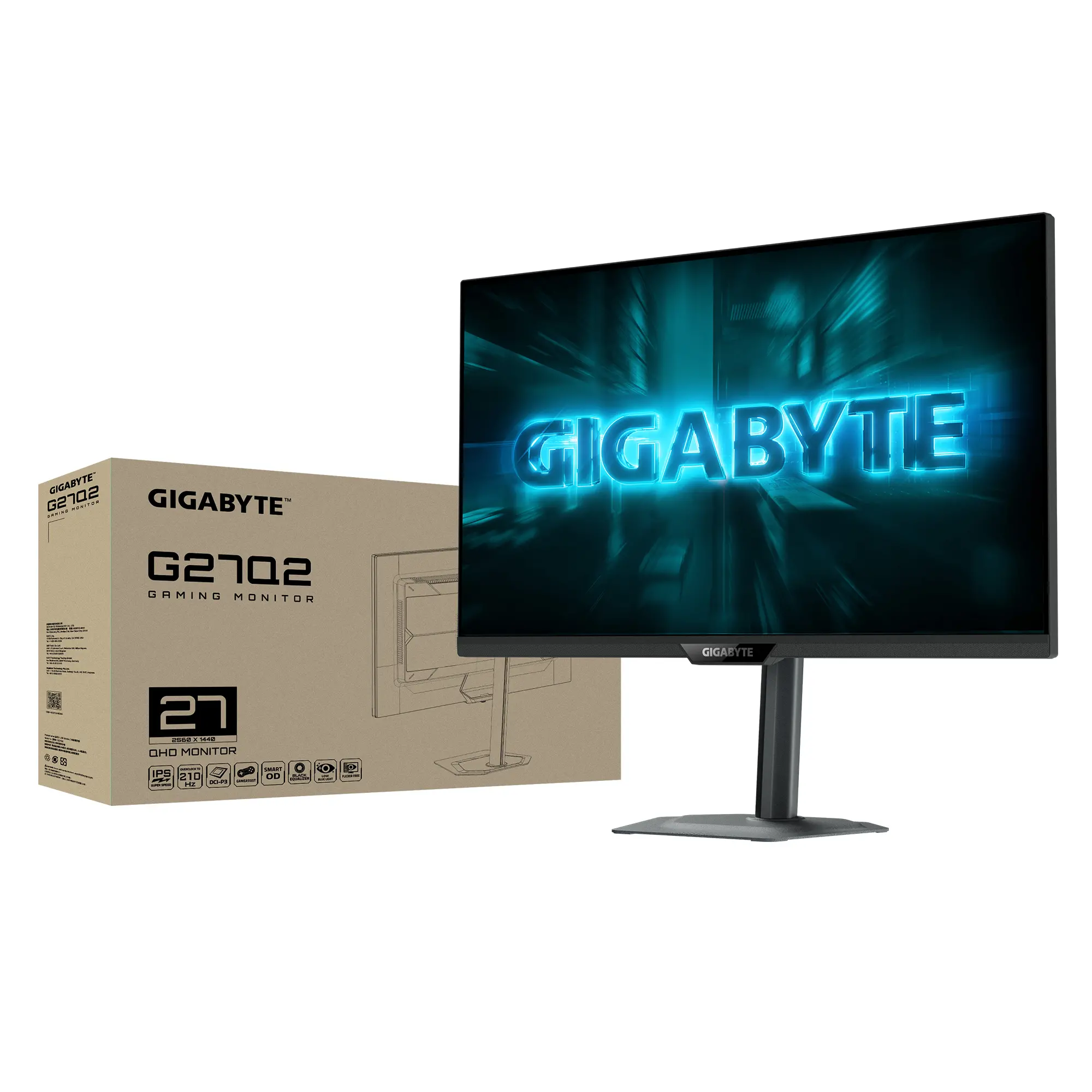 Геймърски Монитор Gigabyte G27Q2 - 27" inch SS IPS QHD(2560x1440) 210Hz,  0.5ms, HDR10 - image 5