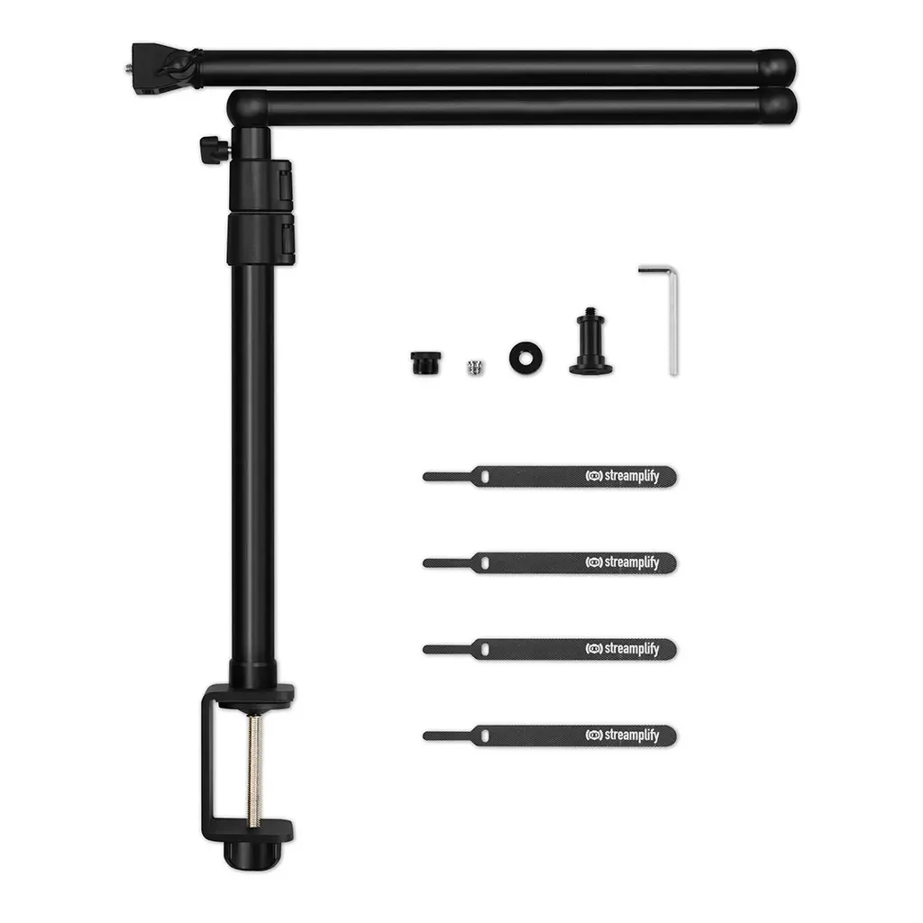 Streamplify стойка за микрофон/осветление MOUNT LIFT LIGHT Black - image 5