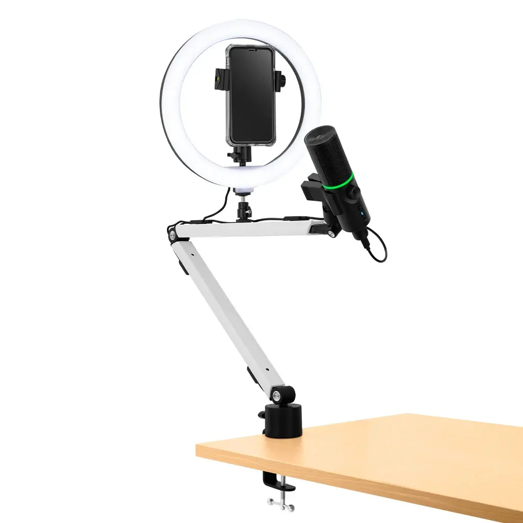 Streamplify стойка за микрофон MOUNT ARM - White - image 4