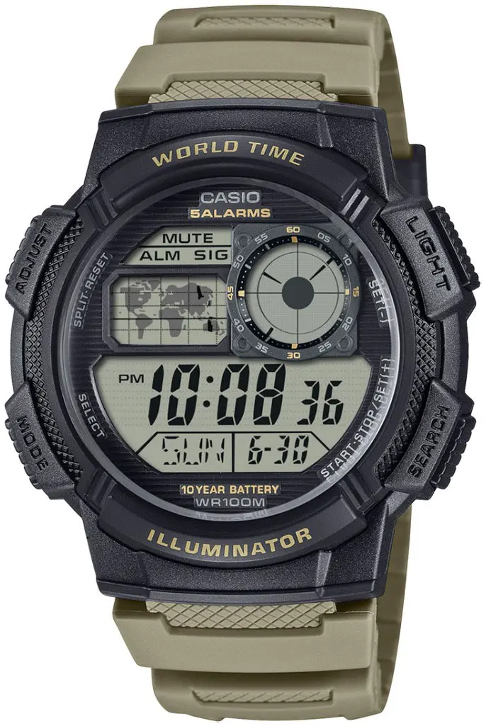Мъжки часовник Casio - AE-1000W-5AVEF
