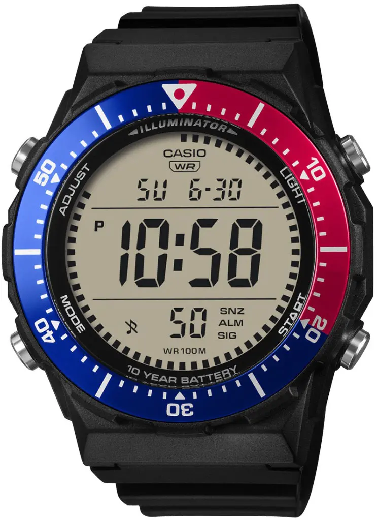 Мъжки часовник Casio - AE-1700H-1A2VEF