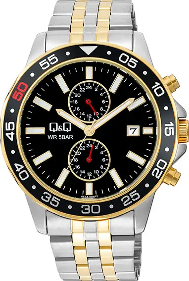 Ceas bărbătesc Q&Q Dual-Time - A53A-003PY