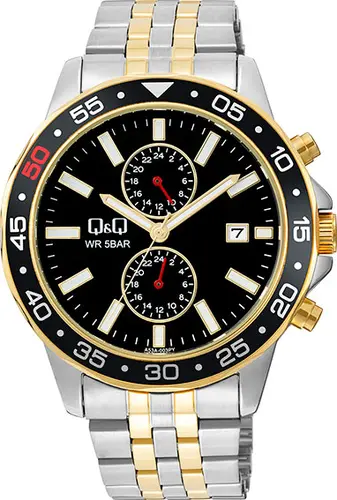 Ανδρικό ρολόι Q&Q Dual-Time - A53A-003PY