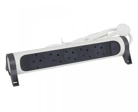 РАЗКЛОНИТЕЛ 6х ШУКО С КАБЕЛ 5м LEGRAND - БЯЛ/СИВ РАЗКЛОНИТЕЛ 6х ШУКО С КАБЕЛ 5м LEGRAND - БЯЛ/СИВ