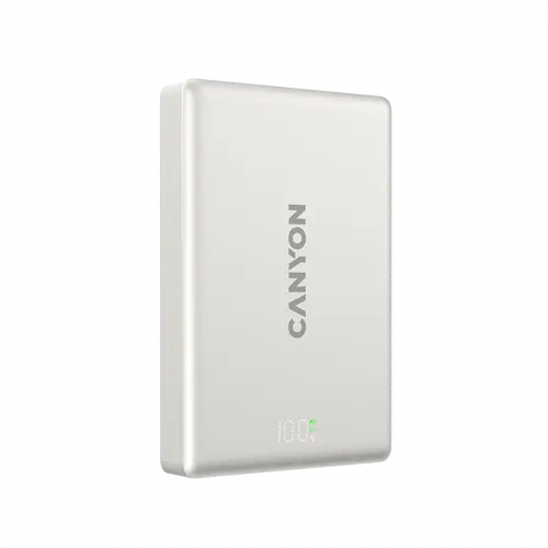 CANYON magnetic power bank OnPower 511 PD20W 10000mAh Aluminium Star Grey CANYON magnetic power bank OnPower 511 PD20W 10000mAh Aluminium Star Grey