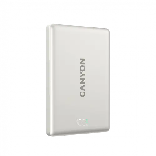 CANYON magnetic power bank OnPower 500 PD20W 5000mAh Aluminium Star Grey - image 3