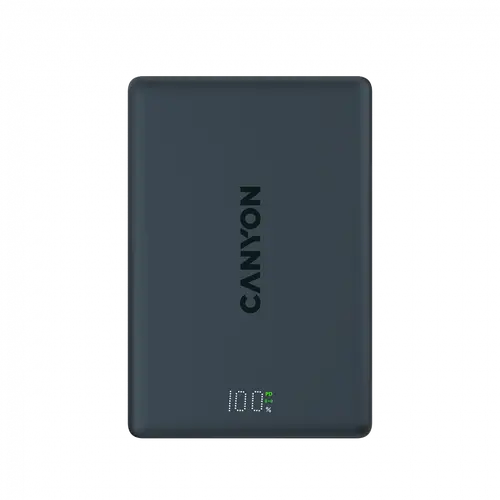 CANYON magnetic power bank OnPower 511 PD20W 10000mAh Aluminium Interstellar Black - image 2