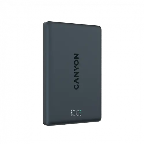CANYON magnetic power bank OnPower 500 PD20W 5000mAh Aluminium Interstellar Black - image 3