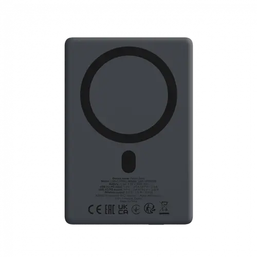 CANYON magnetic power bank OnPower 500 PD20W 5000mAh Aluminium Interstellar Black - image 4