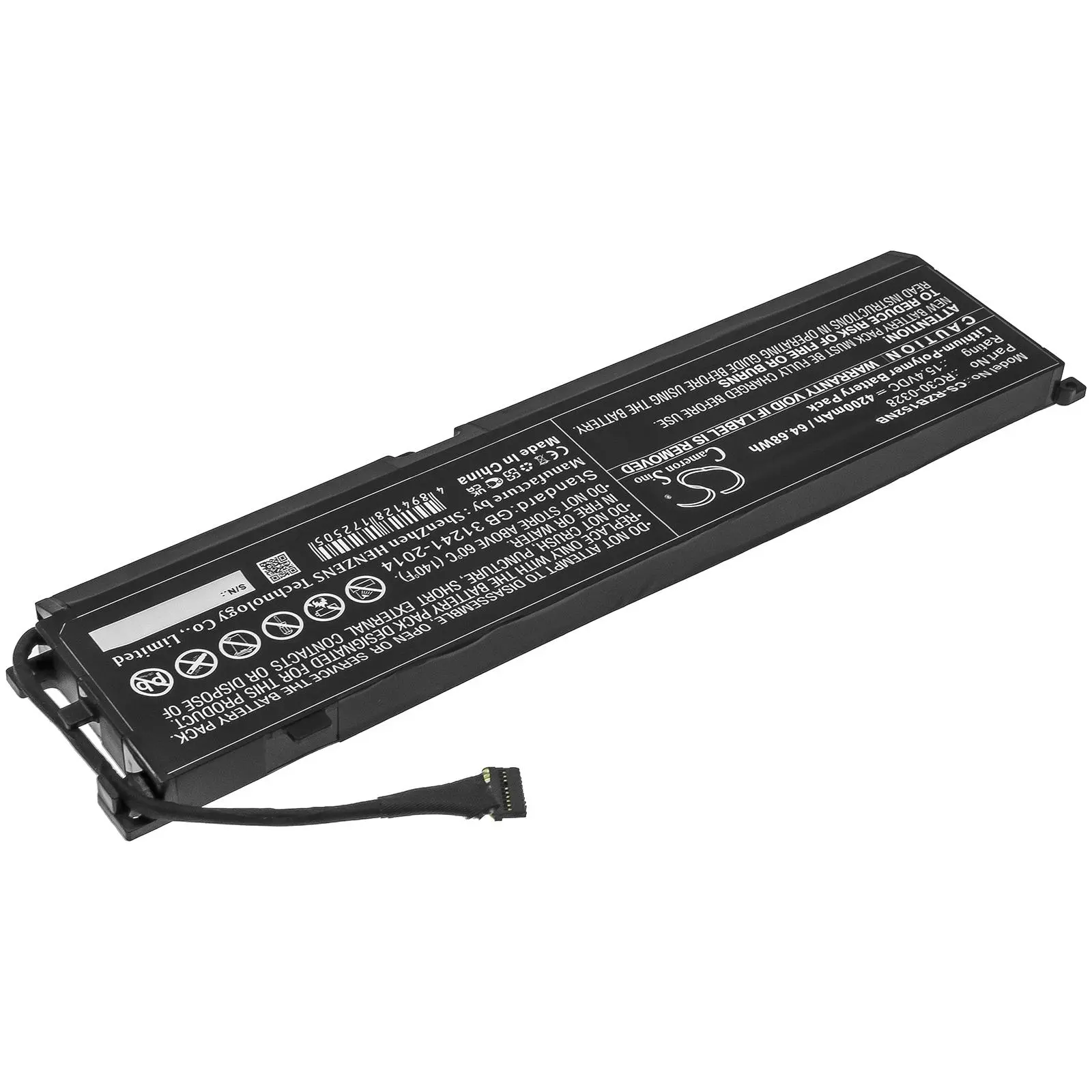 Μπαταρία laptop Razer Blade 15 2020, Blade 15 2021, RZ09-0328 RC30-0328 LIPo 15.4V 4200 mAh CAMERON SINO - image 2