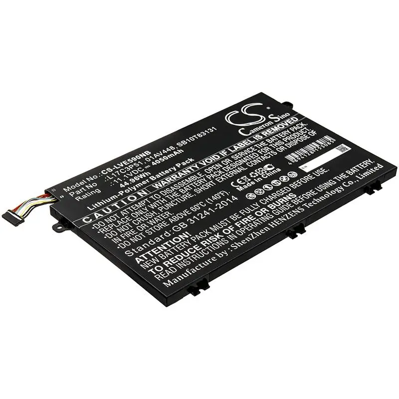 Μπαταρία laptop LENOVO ThinkPad E14, ThinkPad E15, ThinkPad E480, ThinkPad E580 L17C3P51 LiPo 11.1V 4050 mAh CAMERON SINO - image 1