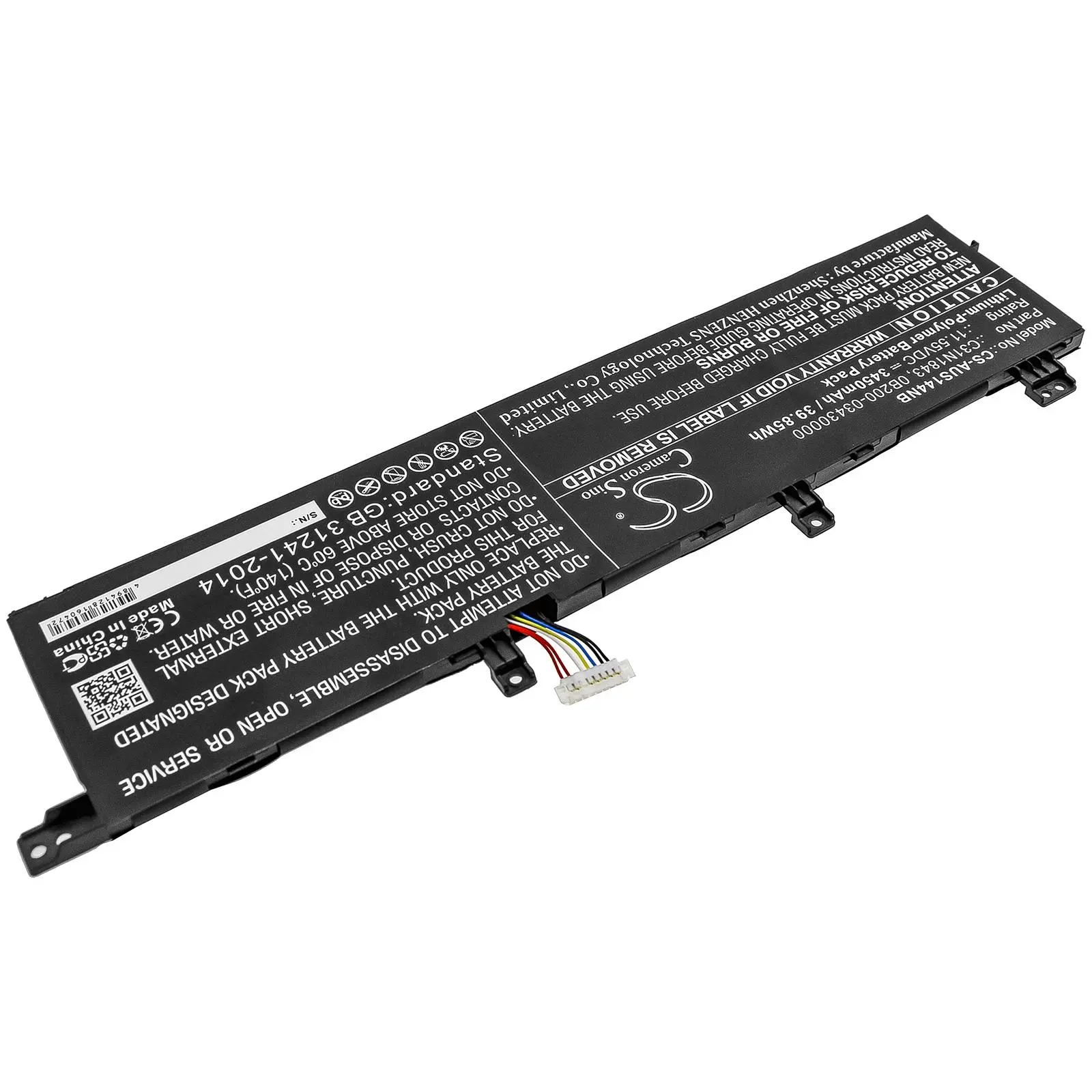Батерия за лаптоп ASUS IVOBOOK S14 S432FA-EB017T, VivoBook S15 S532FA-BN022T C31N1843 LiPo 11.55V 3450 mAh CAMERON SINO - image 1