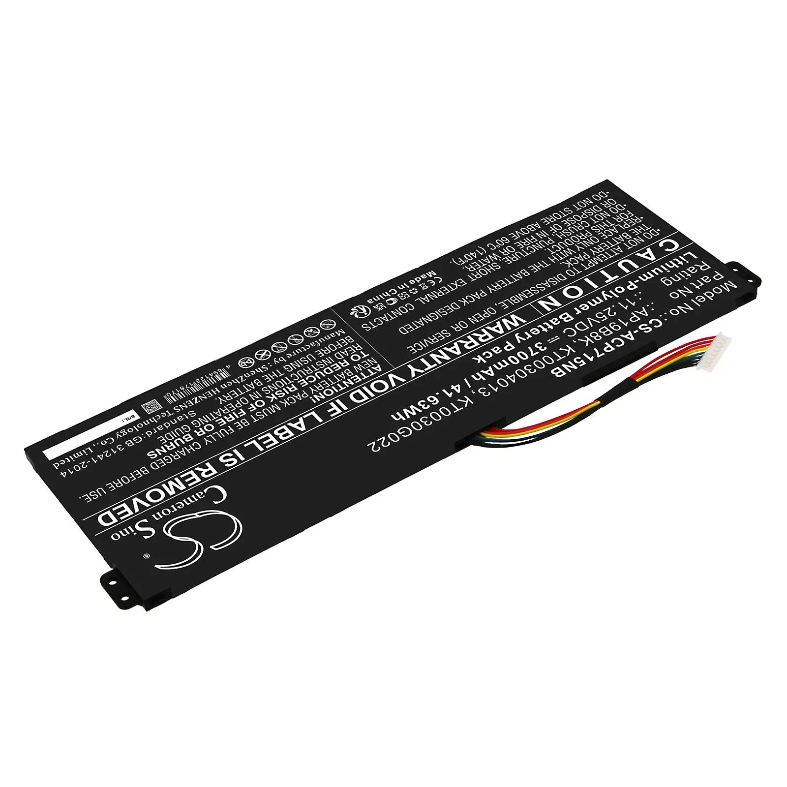 Μπαταρία laptop ACER Aspire 3 A314-22-A1YY, Aspire 5 A514-53-58BG AP18C4K LiPo 11,25V 3700 mAh CAMERON SINO - image 2