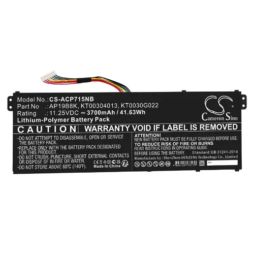 Батерия за лаптоп ACER Aspire 3 A314-22-A1YY, Aspire 5 A514-53-58BG AP18C4K LiPo 11,25V 3700 mAh CAMERON SINO Батерия за лаптоп ACER Aspire 3 A314-22-A1YY, Aspire 5 A514-53-58BG AP18C4K LiPo 11,25V 3700 mAh CAMERON SINO