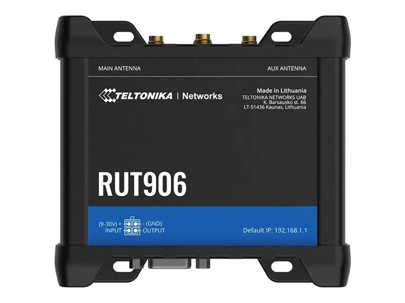 TELTONIKA NETWORKS RUT906 4G/LTE/3G/2G WiFi router