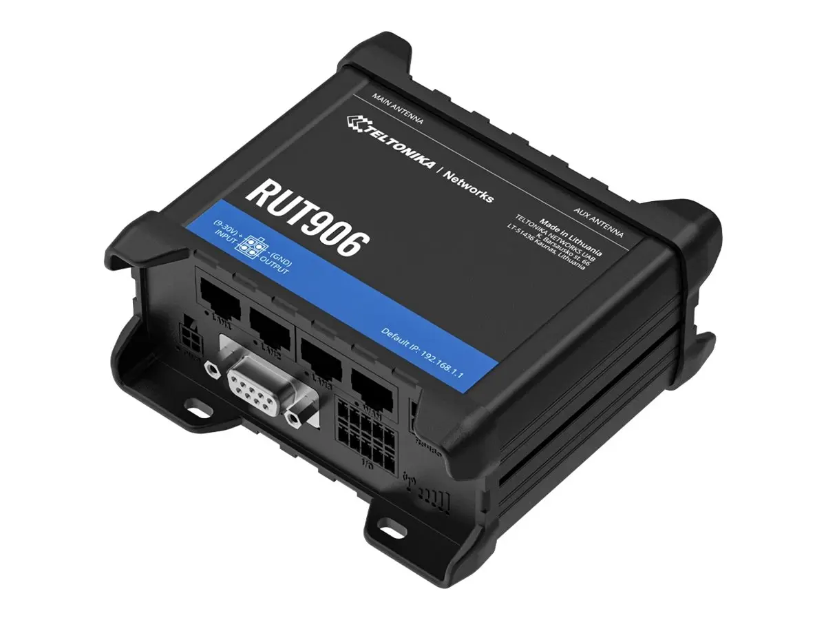 TELTONIKA NETWORKS RUT906 4G/LTE/3G/2G WiFi router - image 1