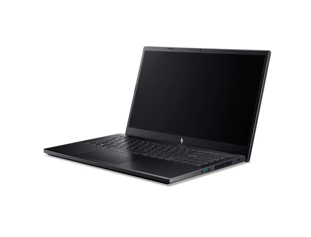 Лаптоп, Acer Nitro V 15 AI, ANV15-42-R5UN, AMD Ryzen 7 7445HS (6C/12T, up to 4.7GHz, 6MB), 15.6" FHD IPS (1920x1080), 165Hz 16GB DDR5 (1 Slot free), 512GB PCIe NVMe SSD, NVIDIA GeForce RTX 4050 6GB GDDR6, Wi-Fi 6E, BT 5.3, HD Cam, KB Backlight, No OS, Obsidian B